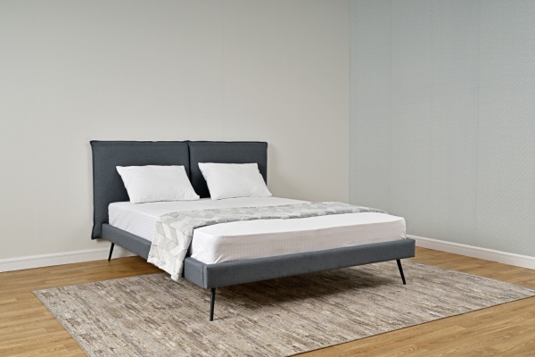 Кровать Сильвия 1,6 Лагуна Пепел