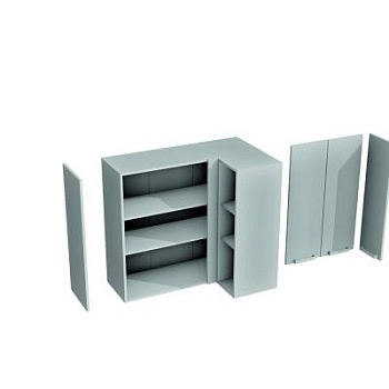 Верхний шкаф Магнолия Молочный ВВПУ 1000