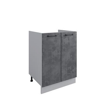 Стол Лофт Бетон тёмный СМ 600