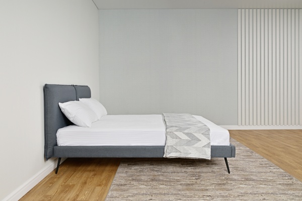 Кровать Сильвия 1,6 Лагуна Пепел