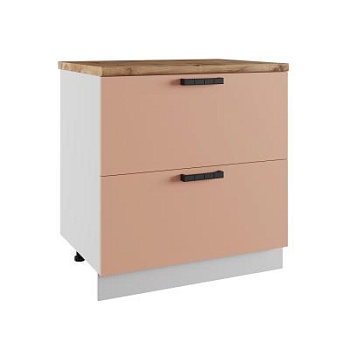 Верхний шкаф Ройс Персик софт КМЯ 800