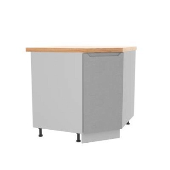 Стол Тренто Штукатурка серая СУ 850 правый