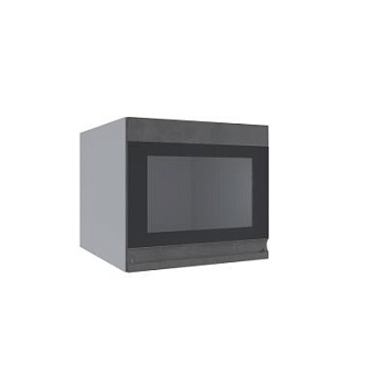 Верхний шкаф Скала Бетон тёмный ГВПГСФ 500