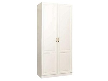 Ливерпуль Шкаф для одежды 13.134 Белый/Ясень ваниль