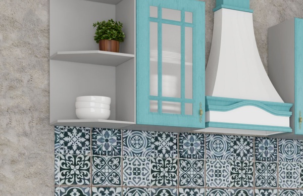 Модульная кухня Гранд Зелёный