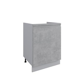 Стол Скала Бетон светлый СМ 601 правый