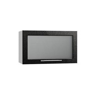 Верхний шкаф Олива Чёрный ПГС 600