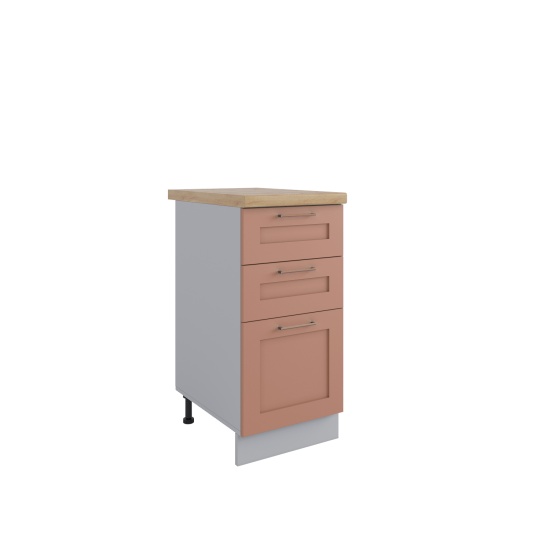 Стол Квадро Персик софт СЯШ 400