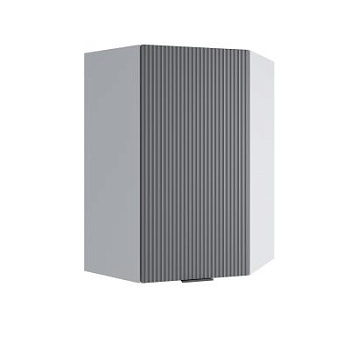 Верхний шкаф Фенис 3Д Графит ВПУ 600*600