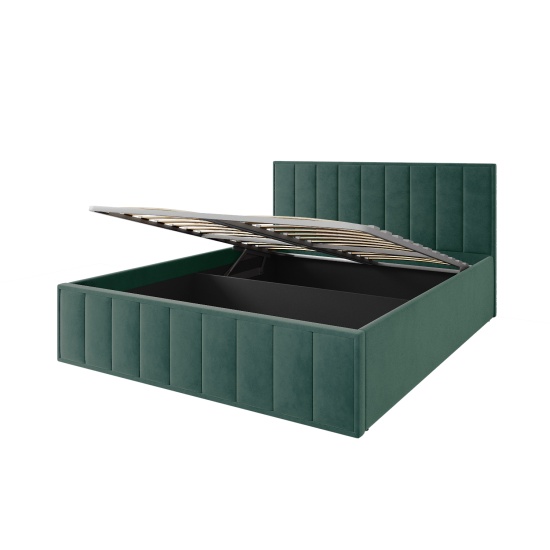 Кровать Лана (М) 1,6 Зелёный Софт