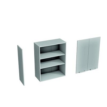 Верхний шкаф Магнолия Молочный ВВ 700