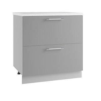 Стол Квадро Красная кожа КМЯ 800