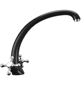 Смеситель Ulgran U-013-344 цвет: 344 ультра-черный