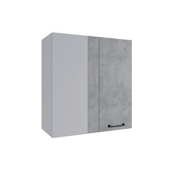 Верхний шкаф Лофт Бетон светлый ПУ 650