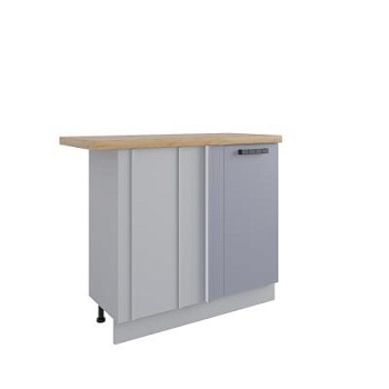 Стол Ройс Серый эмалит МСУ 1000 стыковка с глубиной 500