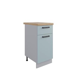 Стол Ройс Зеленый софт С1ЯШ 400