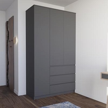 МС Мори Шкаф МШ 1200.1 (МП) Графит