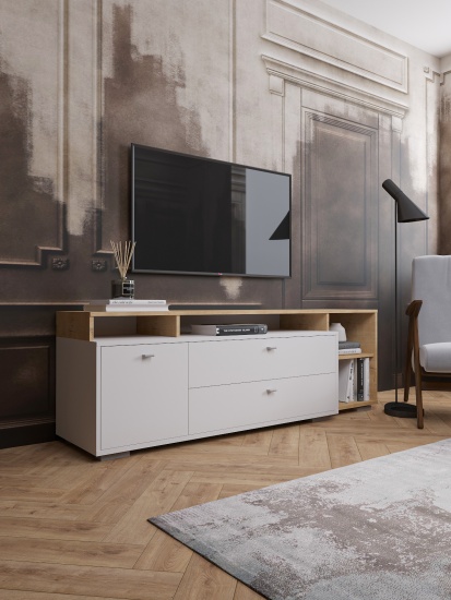 МС Ланс Комод К202 (МП) Белый