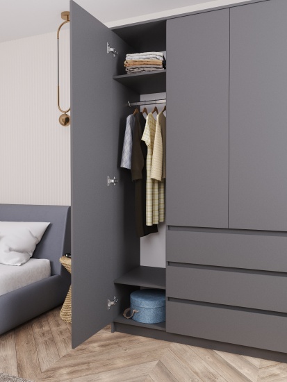 МС Мори Шкаф МШ 1600 Графит