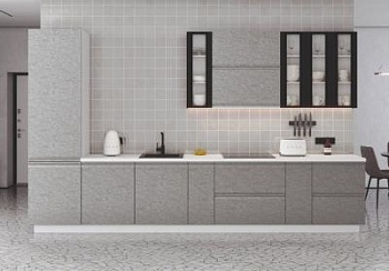 Модульная кухня Ирис Пепел