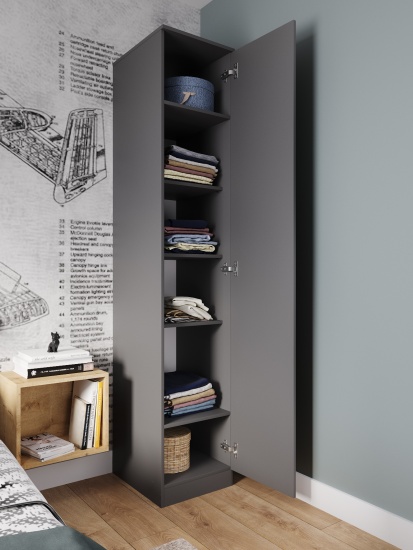 МС Мори Шкаф МШ 400 Графит