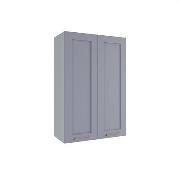 Верхний шкаф Квадро Серый эмалит ВП 600