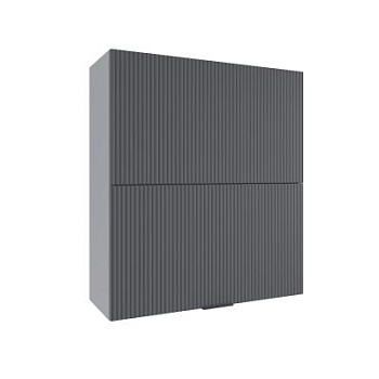 Верхний шкаф Фенис 3Д Графит ВПГПМ 800