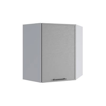 Верхний шкаф Марта Графит Скин ПУ 600*600