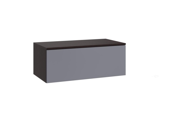 Прихожая Прага Антресоль №2 венге/графит софт