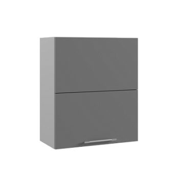 Верхний шкаф Олива Чёрный ПГПМ 600