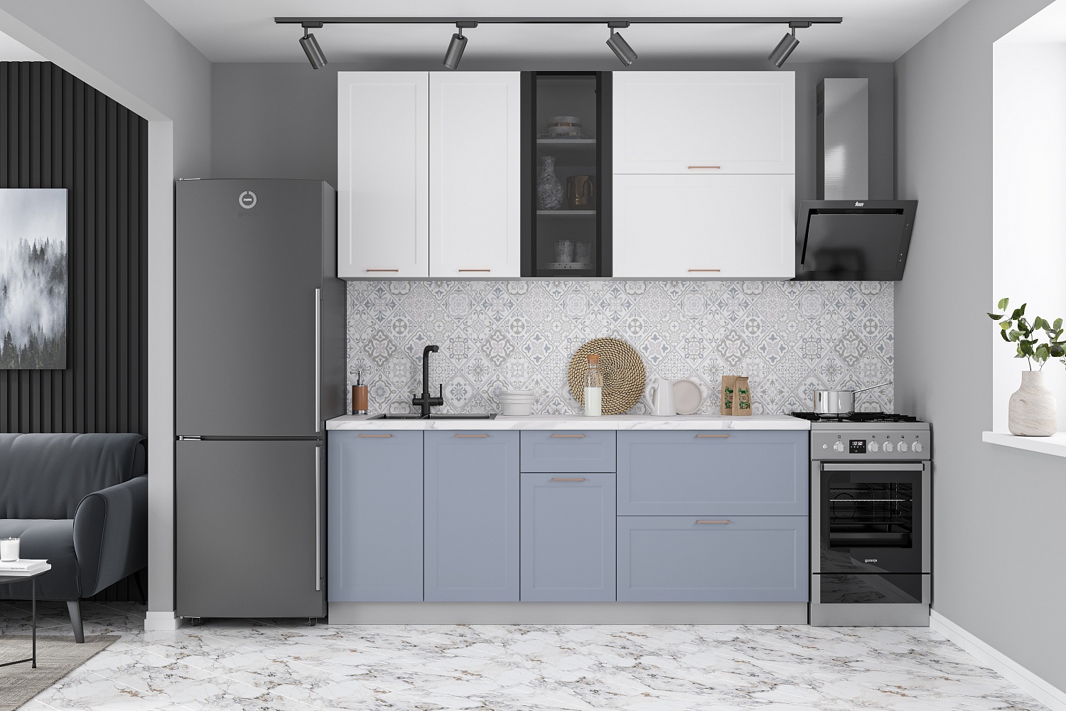 Бесплатный 3D проект кухни!