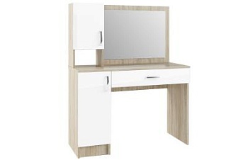 МС Софи Стол макияжный Сонома/Белый СМС 1100.1 NEW