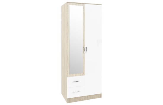 МС Софи Шкаф Сонома/Белый СШК 800.3 NEW