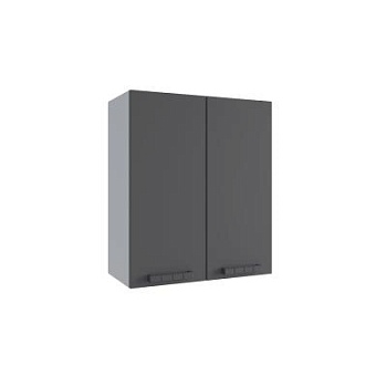 Верхний шкаф Ройс Графит софт П 600