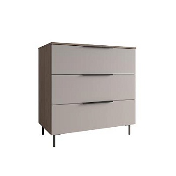 МС Роза Комод 900 Орех Франклин/Ройс Бежевый скин