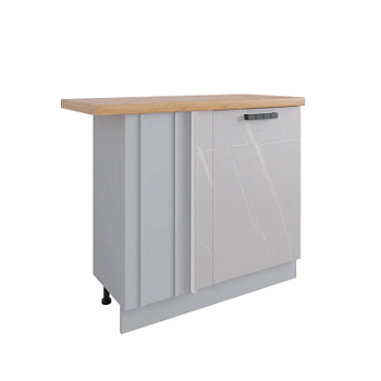 Стол Ройс Кварц бежевый МСУ 1000 стыковка с глубиной 330