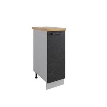 Стол Ройс Гранит Оникс С 300