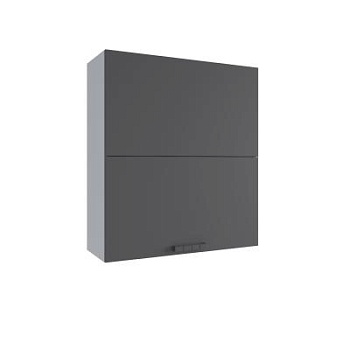 Верхний шкаф Ройс Графит софт ВПГПМ 800