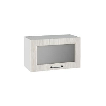 Верхний шкаф Капри Липа белый ПГС 600