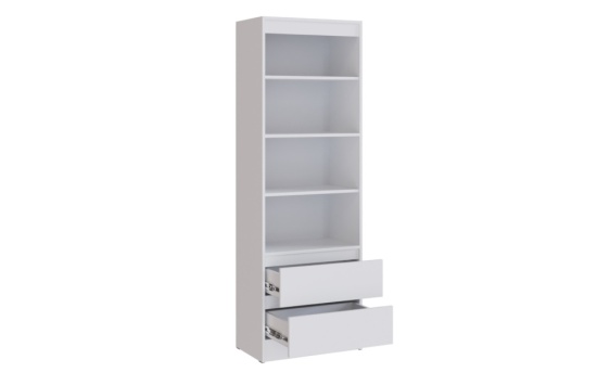 Гостиная Мэнкс Стеллаж МГС белый