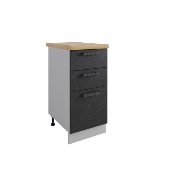 Стол Ройс Гранит Оникс СЯШ 400