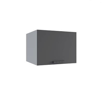 Верхний шкаф Ройс Графит софт ГВПГ 600