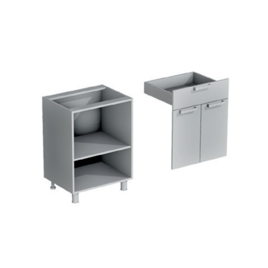 Нижний шкаф Лотос Кашемир Н1ЯС 600