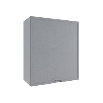 Верхний шкаф Арка Штукатурка серая П 601 правый