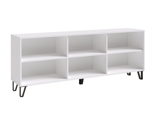 Тумба ТВ МС Ливерпуль дуб вотан/графит софт