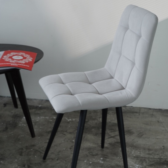 Стулья Агат Серый Софт (Комплект 2 шт.)