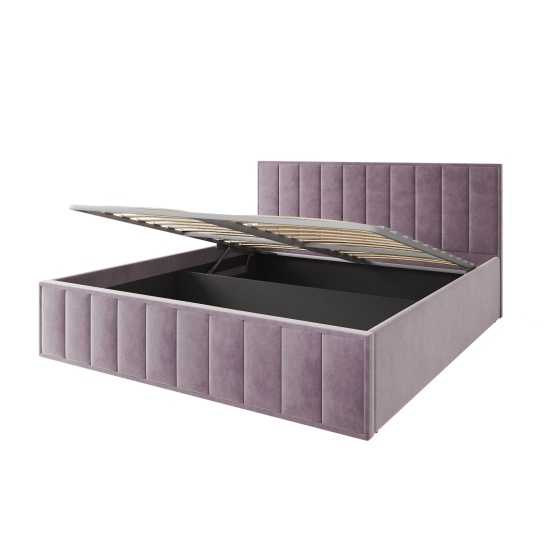 Кровать Лана (М) 1,8 Пудра