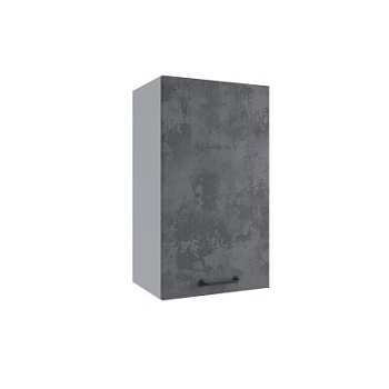 Верхний шкаф Лофт Бетон тёмный П 400