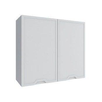 Верхний шкаф Арка Штукатурка белая П 800