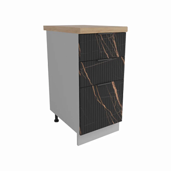 Стол Монца Кварц черный СЯШ 400